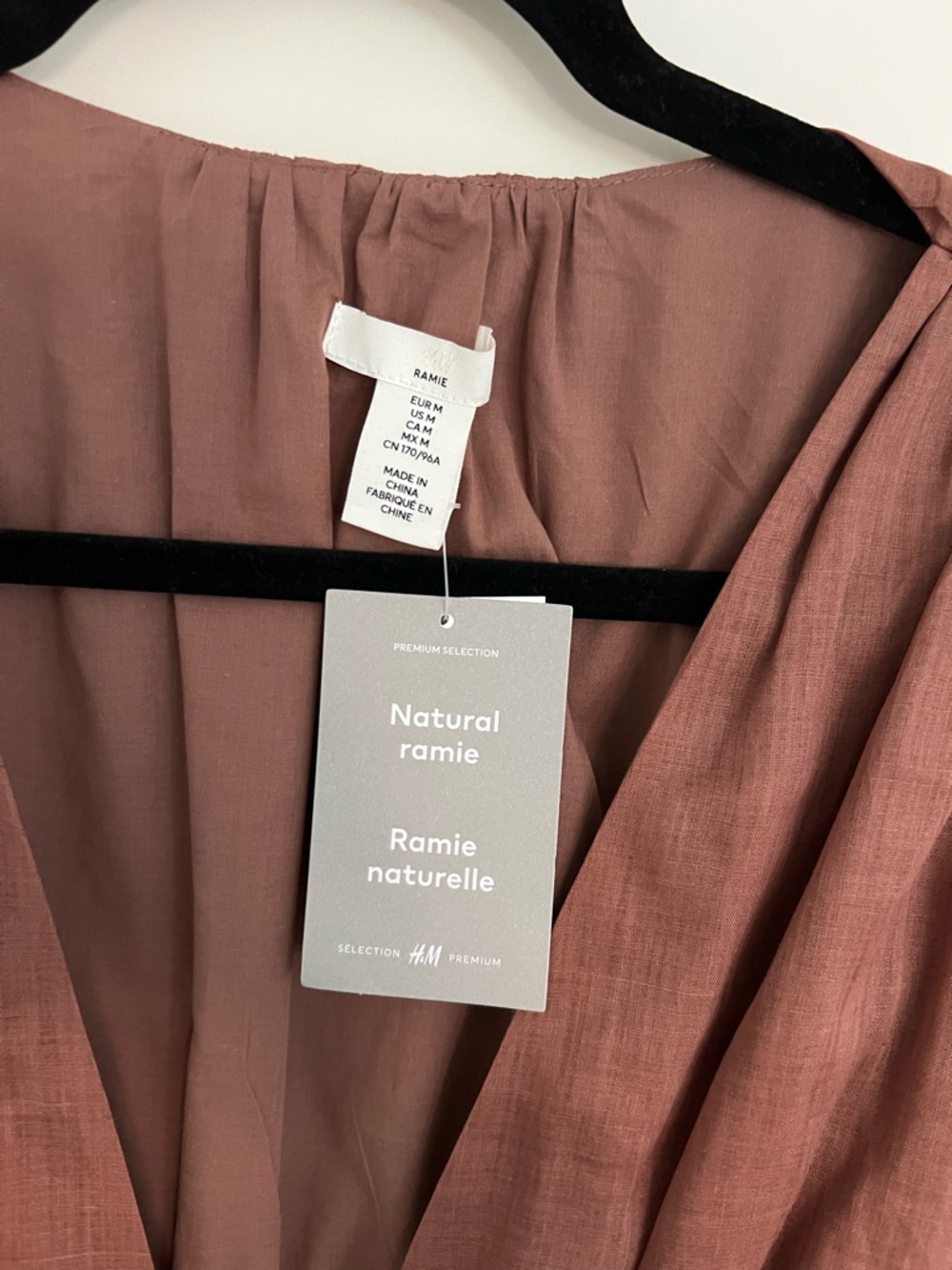 H&M Ramie V-Neck Maxi Dress - Picture 5 of 5
